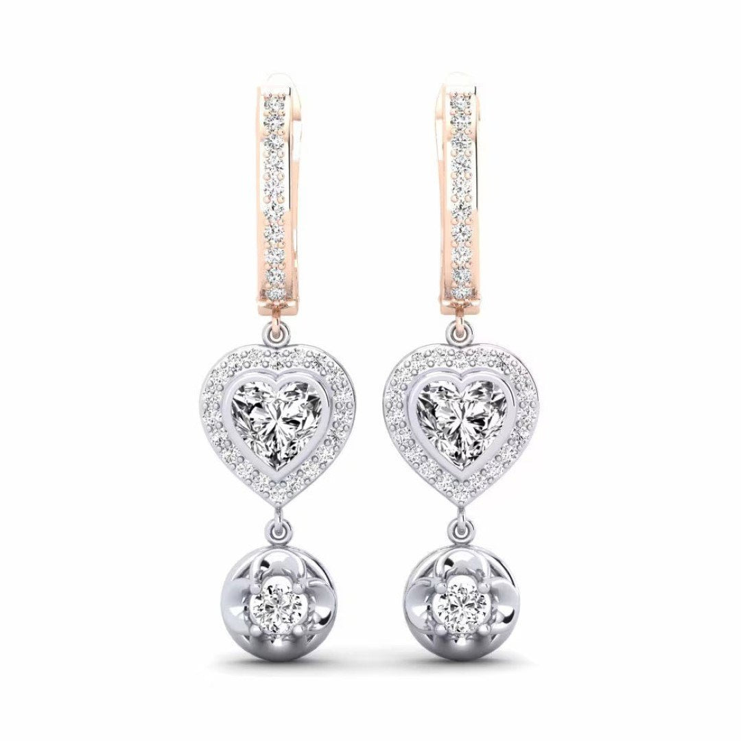 Handcrafted luxury women’s earrings in Guelph by Giovi Customs featuring gold and diamond designs for elegance and lasting quality.