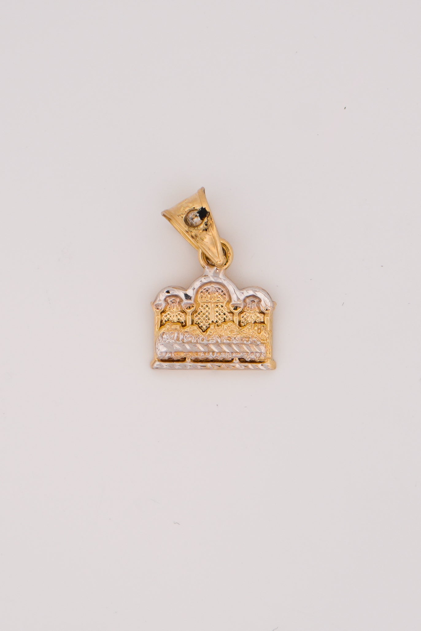 10k Gold Last Supper Pendant