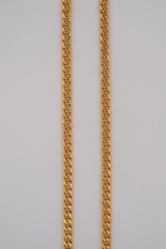 10k Gold 4.5mm Miami Cuban Chains