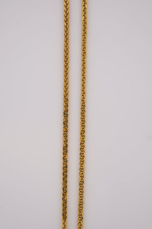 10k Gold Wheat Necklaces