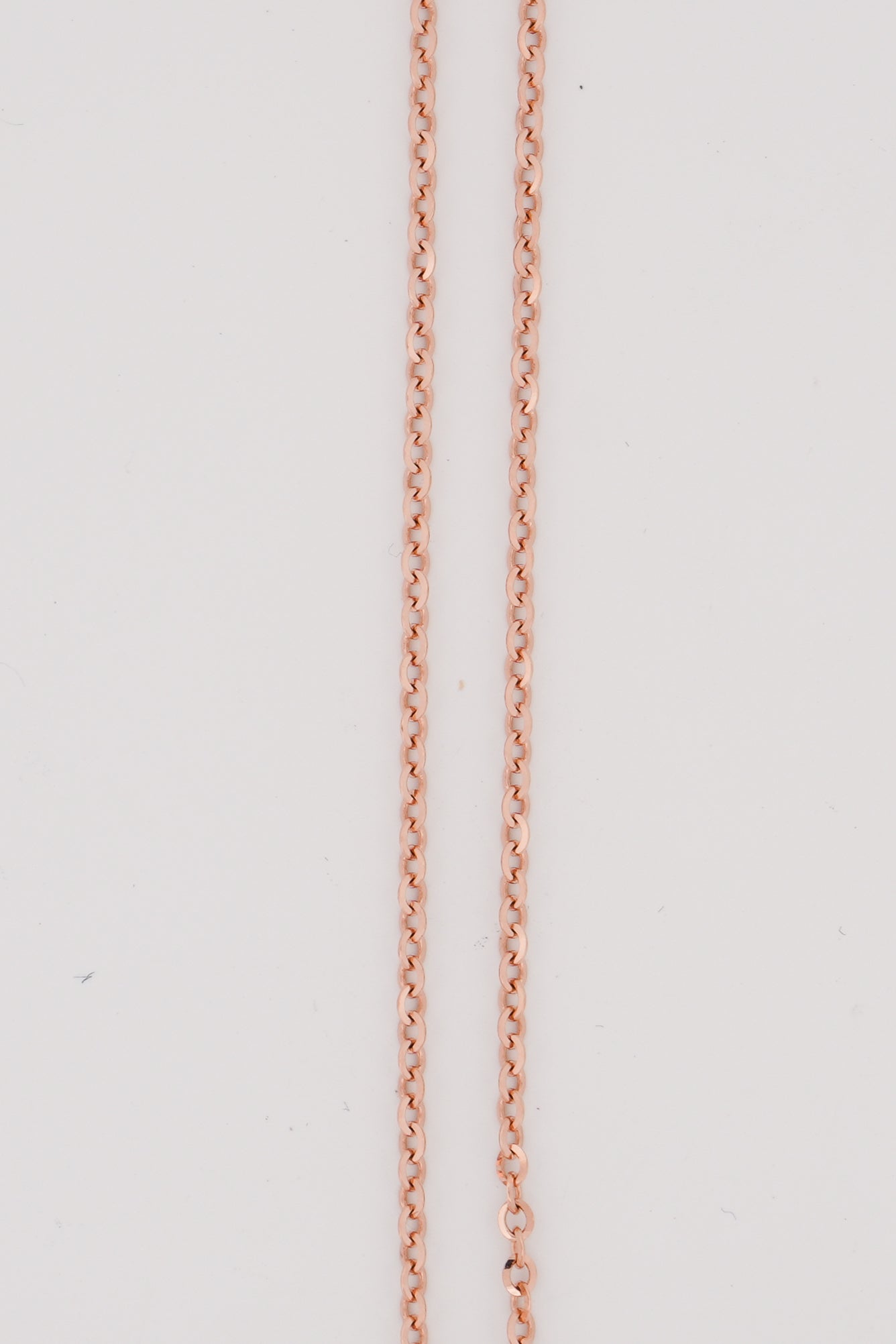 10k Rose Gold Chain Link Necklaces