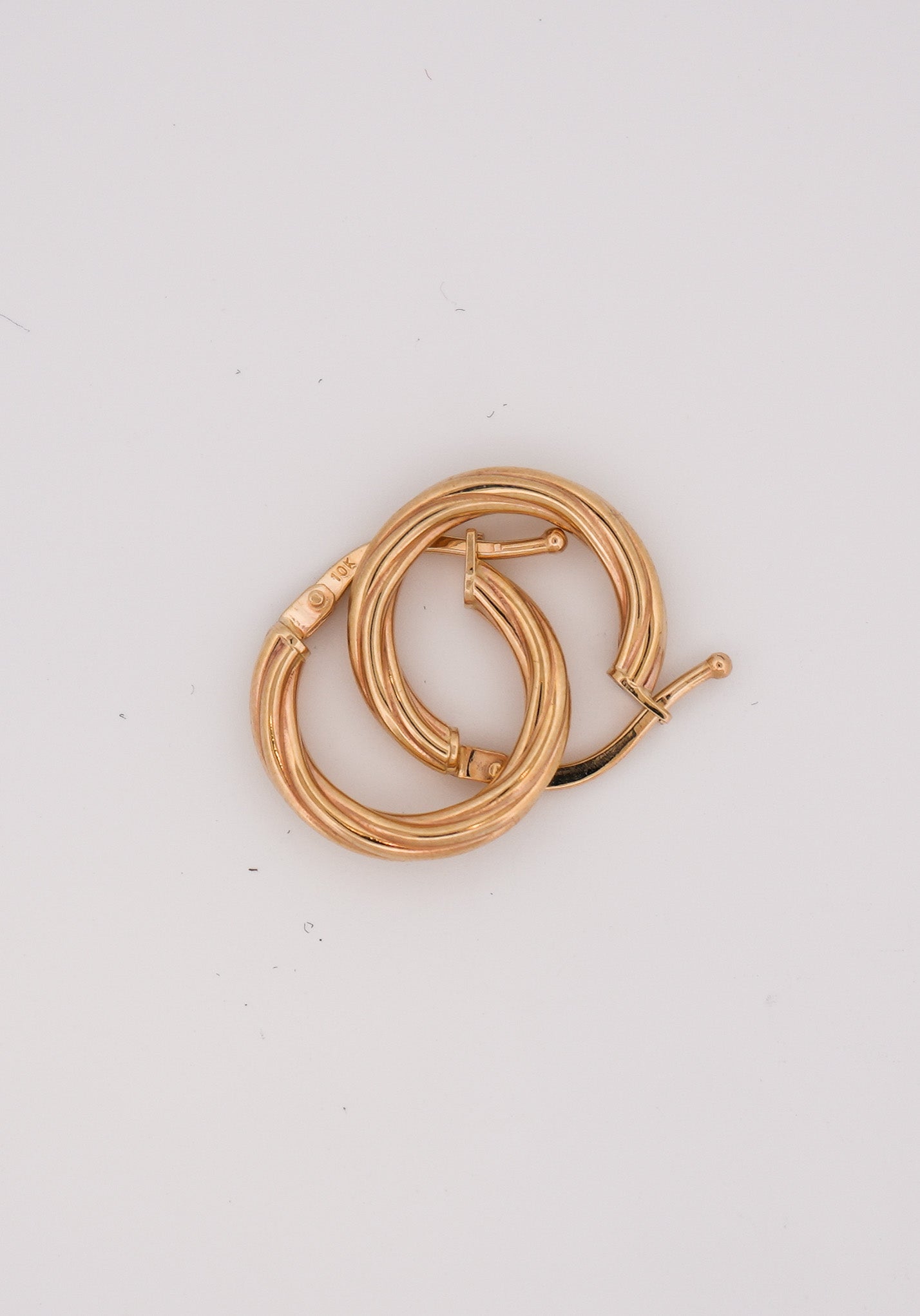 10k Gold Small Hoop Earrings